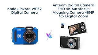 KODAK PIXPRO WPZ2 vs 4K Autofocus Vlogging Camera 📷 Which is Better [upl. by Lledrev563]