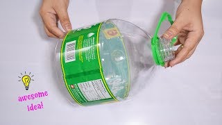 Easy way to recycle plastic bottle how to recycle plastic bottle best reuse idea [upl. by Naivat309]