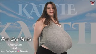 Kaitie  Plus Size Curvy  Top Heavy Model  модель плюссайз  Modèles aux courbes  Bio [upl. by Einiffit]