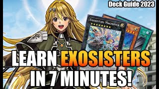 Exosisters in 7 Minutes Card effects amp Combo Guide Yugioh Master Duel [upl. by Akiemaj]