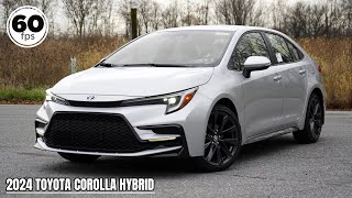 2024 Toyota Corolla Hybrid Review  72 MPGs [upl. by Niawtna2]