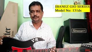 Ibanez gio series electric guitar review ll Model No 131 dx [upl. by Ojibbob]