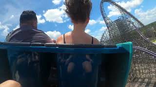 Iron Gwazi BackRow POV Busch Gardens Tampa July 2023 4K 60FPS [upl. by Lalita148]