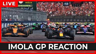 2024 Emilia Romagna Grand Prix Race Reaction [upl. by Eseerehs]