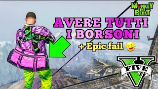 COME AVERE BORSONE GTA 5 ONLINE  ATTIVITÀ MODDATA come mettere tutti i colori  🐒 [upl. by Radnaskela409]