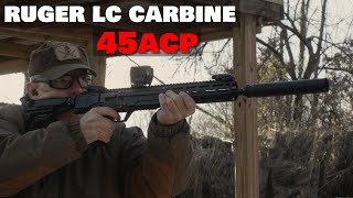 Ruger LC Carbine 45ACP [upl. by Rimat]