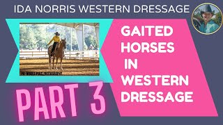 Gaited Horses in Western Dressage Part 3 [upl. by Llekram]