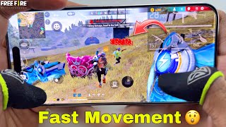 iPhone 15 Pro Max 1 vs 4 free fire full map gameplay one tap headshot with 3 finger handcam [upl. by Candra]