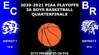 ECS 3A PIAA Quarterfinals Ellwood City vs Brookville 032021 100 PM [upl. by Ahsinev]