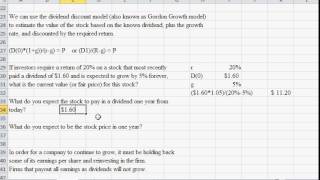 Dividend Discount Model [upl. by Ecurb86]