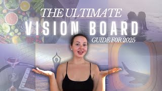 The ultimate Vision Board Guide for 2025   human design hack  manifestation goal setting [upl. by Gratiana]