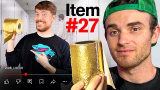 I Bought Every Sponsored Product In A MrBeast Video [upl. by Harday]