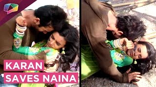 Karan Tries To Save Naina  INJURED  Swabhimaan  Colors Tv [upl. by Alliuqa]