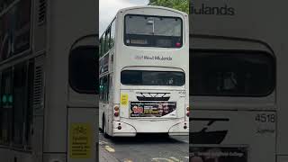 WITHDRAWN 4518 BU53 UMV on the 47 to Wednesbury [upl. by Marna]