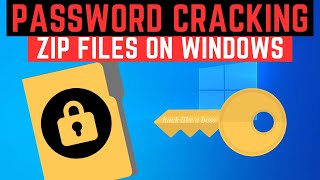 Cracking ZIP File Passwords on Windows  TOO EASY [upl. by Ahseuqal687]