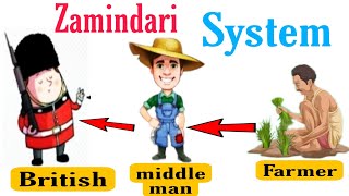 Zamindari System in India  zamindari system  ijaredari [upl. by Albert]