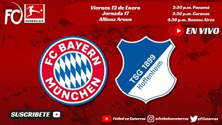 FC Bayern VS TSG 1899 Hoffenheim  BUNDESLIGA  Jornada 17 [upl. by Kappenne]