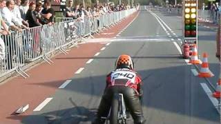 Luc Foekema 69 sec run SBO Lisse 2011 dragrace 150 meter [upl. by Dorcea786]