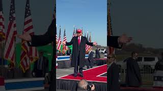 Donald Trump Rally entrance in Lititz PA 2 days before the election [upl. by Glenna]