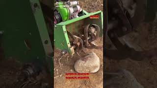 Shennong Hoeing Machinery Factory 11h ago Diesel 4WD Rotary Tiller Micro Tiller viralvideo [upl. by Zurkow]