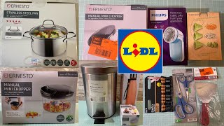 LIDL SHOPPING HAUL WHATS NEW IN MIDDLE OF LIDL  LIDL HAUL I NUR SHOPPY [upl. by Lissa]