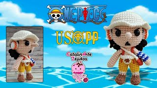 Usopp amigurumi  CatalinArte Tejidos [upl. by Zabrine94]