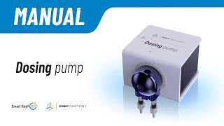 Dosing pump x1  user manual  device assembly configuration calibration and more [upl. by Lamp]