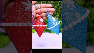 Homemade Ornaments for Christmas Tree Decorations🎄Easy Holiday Crafts christmas shorts decor [upl. by Rodablas]