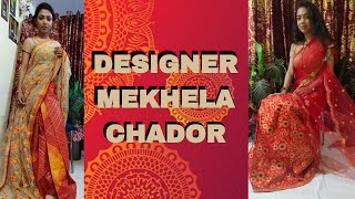 Some Mekhela Chador Designs [upl. by Nlycaj]