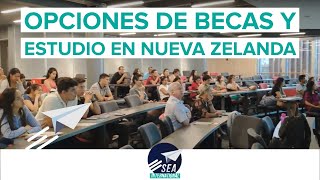 Opciones de estudio y BECAS en AUT y SEA International  Resumen seminario [upl. by Sikes]