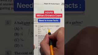 ASVAB Arithmetic Reasoning answers walkthrough 5 [upl. by Fellner578]