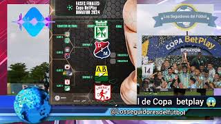 Polemica de la Copa Betplay Semifinales entre Nacional vs Medellín y América vs Bmanga [upl. by Enimzzaj]