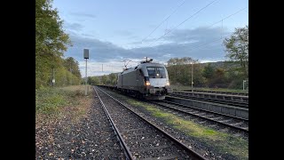 Führerstandsmitfahrt Gemünden am Main  Einfahrt Flieden [upl. by Assirrac]