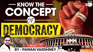 Know the meaning and concept of Democracy [upl. by Roos]