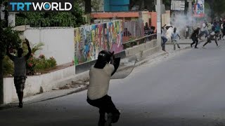 Haiti Protests PortauPrince shut down by violent protests [upl. by Nura]