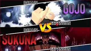 Gojo VS Sukuna in Roblox Jujutsu Shenanigans [upl. by Eremahs475]