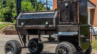 A Santa Maria Grill inside a Smoker [upl. by Delphinia387]