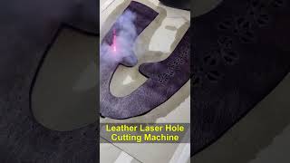 Leather Laser Hole Cutter – HighPrecision Small Graphics and Characterslasermarking lasercutting [upl. by Fast549]