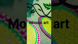 trendingviral mosaic art mirror Viral shorts Shorts [upl. by Russon]