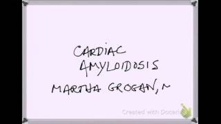 Cardiac Amyloidosis  What is Amyloid and How Does it Affect the Heart [upl. by Eidroj]