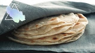 Homemade Tortilla Recipe ♡ Sustainably Vegan [upl. by Gagliano]