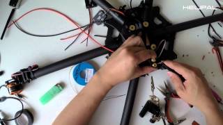 How to build a hexacopter  octocopter  HeliPalcom [upl. by Latihs164]