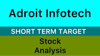 ADROIT INFOTECH LTD STOCK TARGET 🌺 ADROIT INFOTECH LTD STOCK NEWS  ADROIT INFOTECH NEWS 121124 [upl. by Etac]