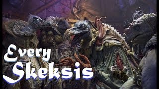 A List of Every Skeksis in Thra Dark Crystal Explained [upl. by Oshinski]