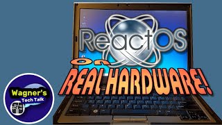 How To Install ReactOS on REAL Hardware with Internet access [upl. by Ayam521]