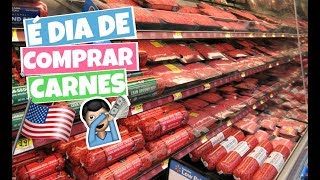 COMPRANDO CARNES NOS EUA  PREÇOS DAS CARNES NOS ESTADOS UNIDOS 😉💲 [upl. by Adnim]