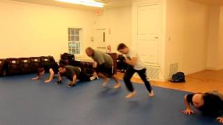 Krav Maga in NJ  Fight Sprint Sprawl Fight [upl. by Hewitt]