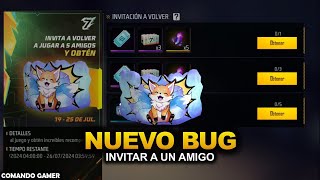 GARENA deja BUG para INVITAR AMIGOS en FREE FIRE Obtener Nueva Pared [upl. by Ttemme871]