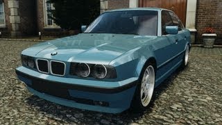 BMW E34 V8 540i for GTA 4 HDmp4 [upl. by Gulick]