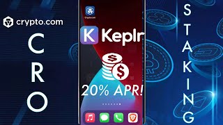 How to Stake CRO Crypto On Keplr Wallet For High Yields Complete Guide 2023 [upl. by Areikahs]